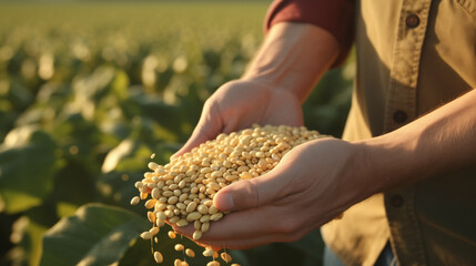 Planting and harvesting soybeans