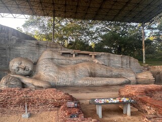 Gal Viharaya Buddhist temple.