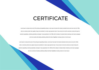 Template Certificate Design