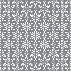 snowflakes seamless pattern background