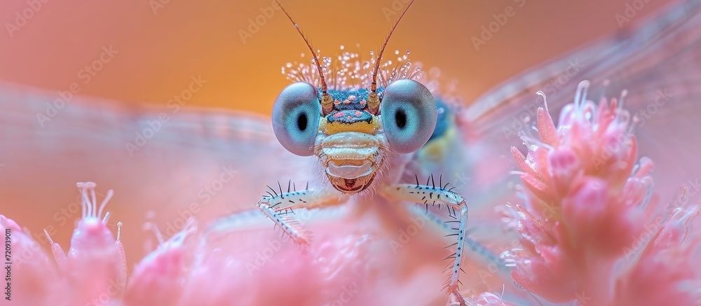 Poster captivating macro photography: mesmerizing views of the tiny world through the lens - fly away with 