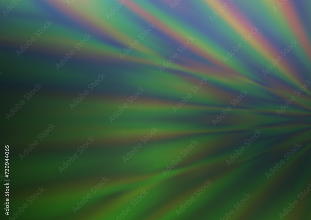 Poster light green vector blurred bright background. a completely new color illustration in a bokeh style. 