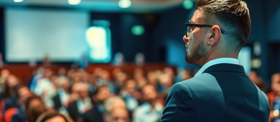 Conducting a conference presentation and meeting with the business audience to discuss workplace results and achieve agency targets.
