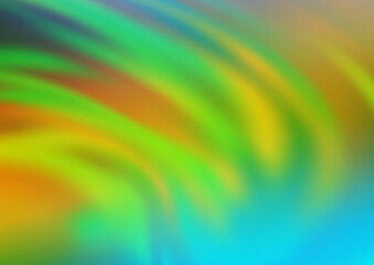 Obraz premium Dark Blue, Yellow vector blurred and colored background. Modern geometrical abstract illustration with gradient. A new texture for your design.