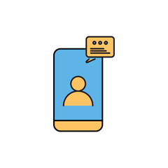 Meeting icons Pixel perfect. leader, manager, event, business, business meeting color fill icon set ,person, icon, client, connection, contact, discussion, event, forum, leader, management, manager,