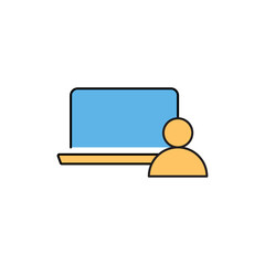 Meeting icons Pixel perfect. leader, manager, event, business, business meeting color fill icon set ,person, icon, client, connection, contact, discussion, event, forum, leader, management, manager,