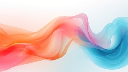 Abstract colorful background. illustration. Eps 10. Colorful waves. Generative AI