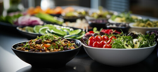 a catering business that specializes in providing office lunches and event catering