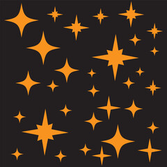 Sparkle star icons. Shine icons. Stars sparkles vector. Sparkle icons set. Shine symbol illustration. star sign collection.