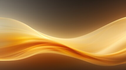 Abstract background with golden waves. illustration. Eps 10 file. Generative AI
