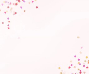 pink background with stars
