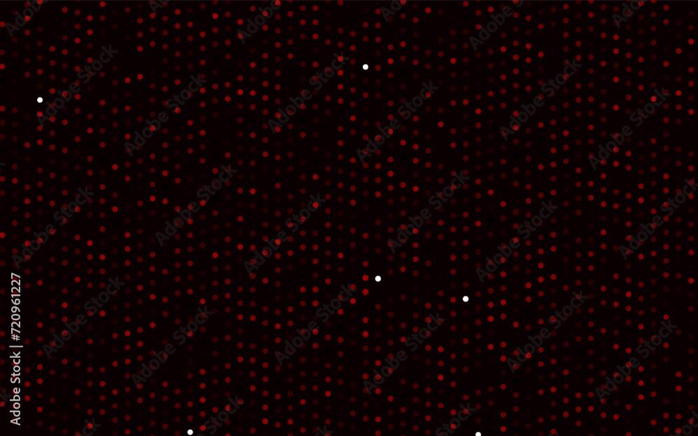 Poster dark red vector texture with disks. abstract illustration with colored bubbles in nature style. desi
