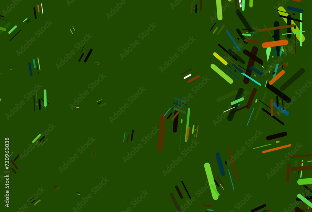 Poster light black vector layout with flat lines.