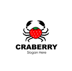 craberry logo design concept