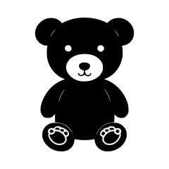 Valentine day cute teddy bear  vector illustration