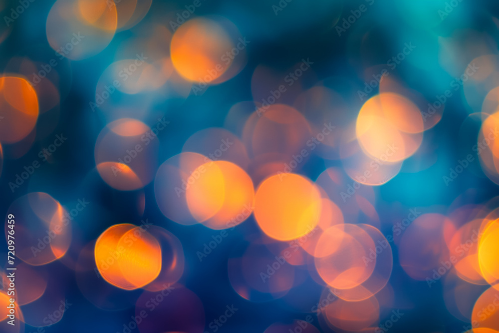 Poster abstract bokeh. background for design with selective focus and copy space.