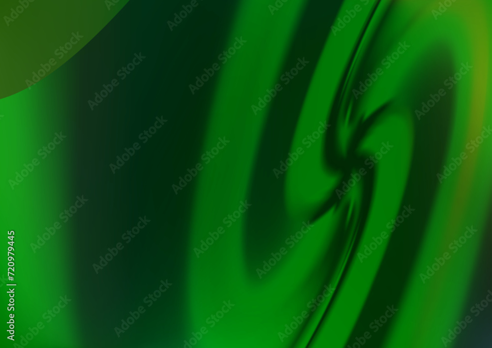 Poster light green vector pattern with bubble shapes. creative illustration in halftone marble style with g
