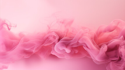 Fototapeta premium Abstract pink smoke on a light background