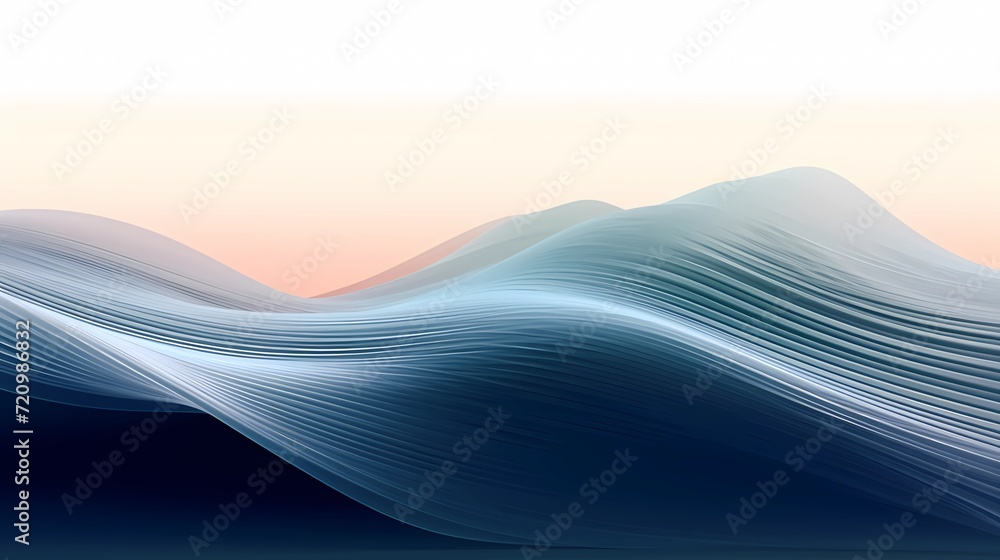 Poster abstract background with smooth lines and waves. suitable for futuristic designs, technology, and mo