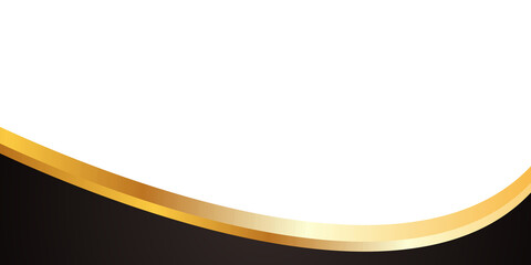 Luxury abstract background with gold lines on dark. black gold background concept - Powered by Adobe