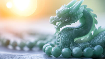 Chinese jade dragon