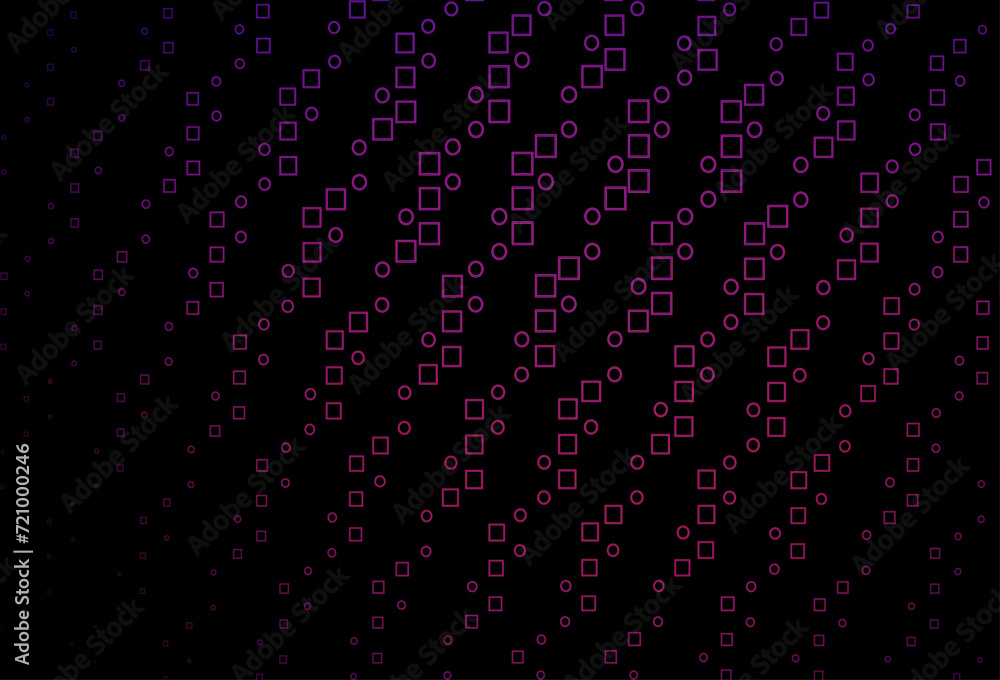 Poster dark pink vector texture with rectangular style.