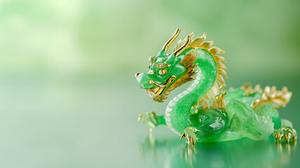 jade dragon symbol of lucky and power