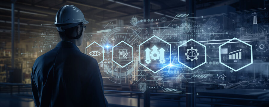 Efficiency, operational excellence concept. Productivity with excellence process. Industrial management in efficiency and efficient process. Lean cost and productivity growth. Continuous improvement.