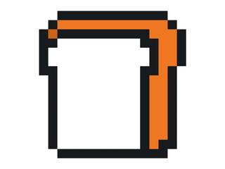 食パンのドット絵