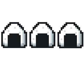 おにぎりのドット絵