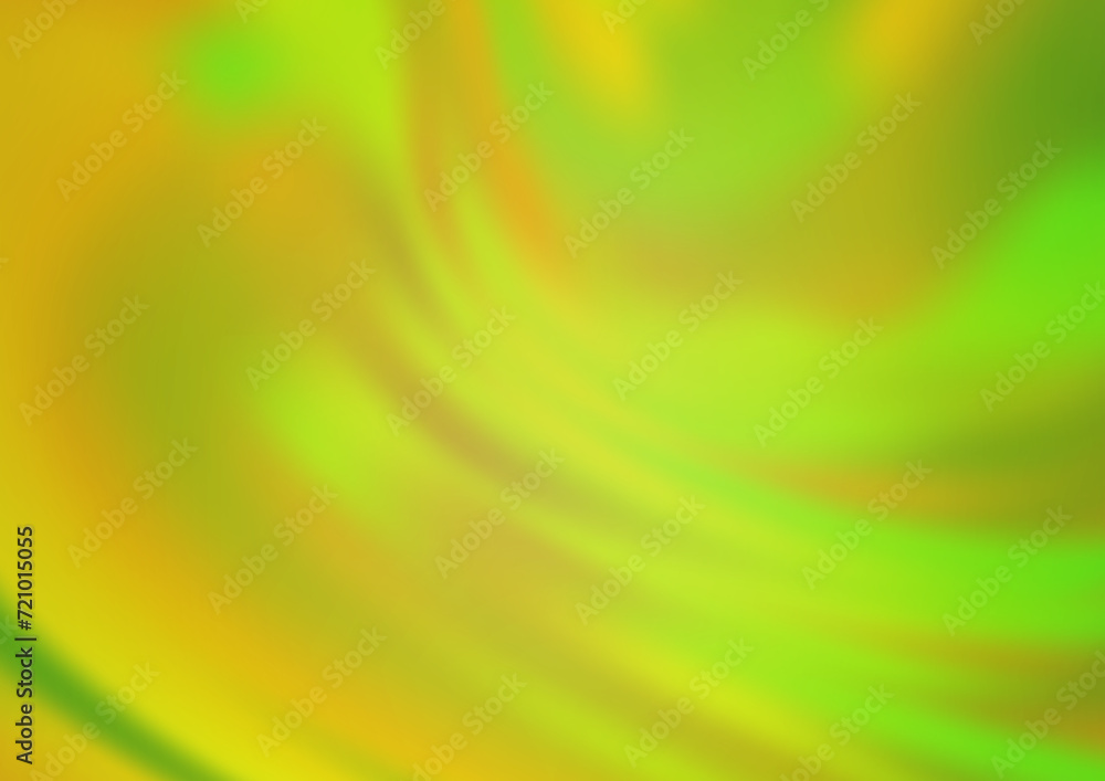 Aufkleber light green, yellow vector abstract blurred pattern. modern geometrical abstract illustration with g