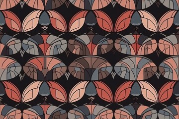 Fototapeta na wymiar Abstract seamless pattern background. Modern stylish abstract texture. Abstract simple seamless pattern. Vintage seamless pattern. Light modern simple wallpaper. Trendy minimalist seamless pattern.
