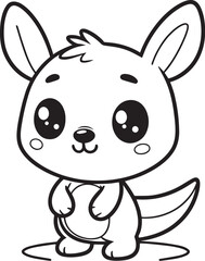 mouse coloring page