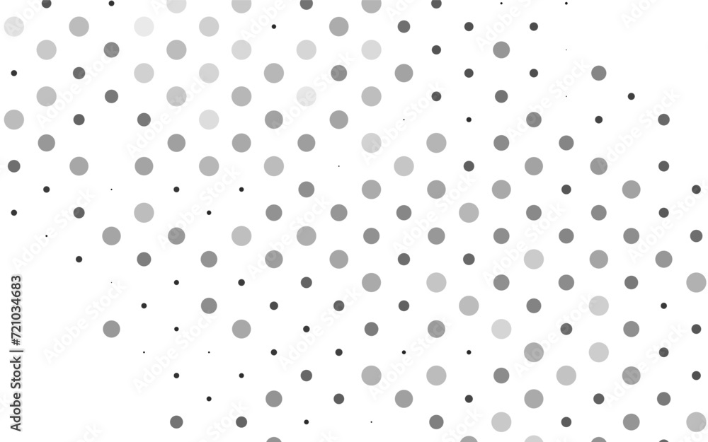 Aufkleber light silver, gray vector pattern with spheres. illustration with set of shining colorful abstract c