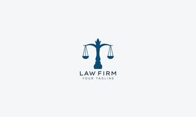 Attorney and lawyers logo design vector template