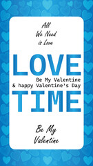 Obraz premium Happy valentines day. Vector banner, greeting card, flayer, poster, with text Happy valentines day