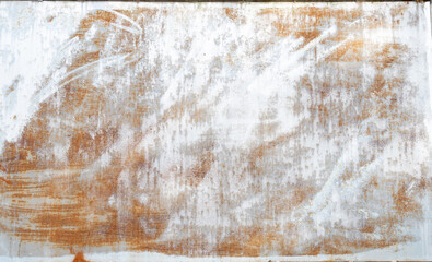Rust dirty metal wall used as metal background texture in decorative art work