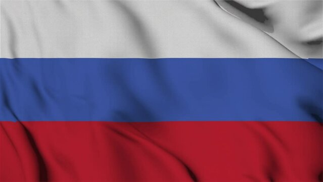 country flag looping animation rusia