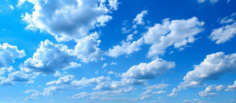 Stunningly Beautiful Blue Sky: A Captivating Display of the Beautifull, Blue, Sky's Majestic Splendor © AkuAku