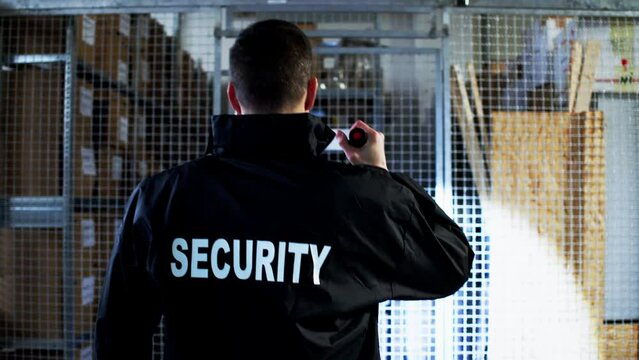 Security Guard Walking