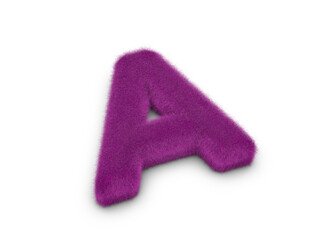 Fur letter A