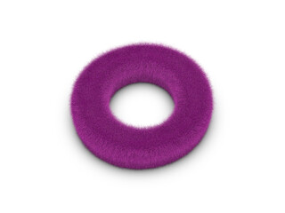 Fur letter O