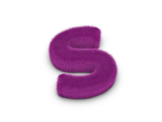 Fur letter S