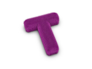 Fur letter T