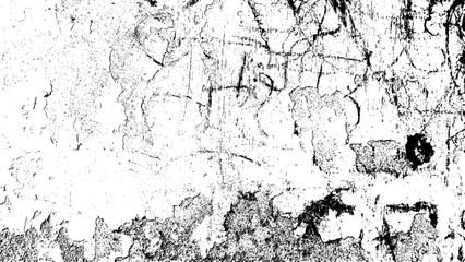 Fototapeta premium Abstract grunge texture design on a white background. Dirt texture for the background with stain and blood drop effect. Distressed texture background with black and white colors. Abstract dust texture