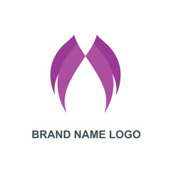 Modern letter A vector companies logo