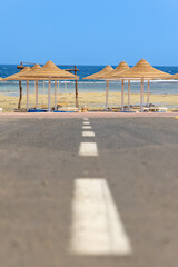 Port Ghalib Marsa Alam. Nocne życie portu.