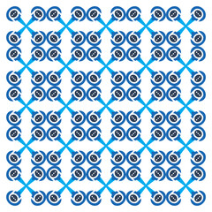 Seamless pattern with flowers and leaves