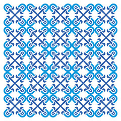 Seamless pattern with flowers