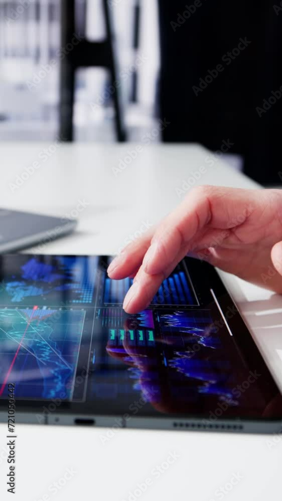 Poster kpi business analytics data dashboard